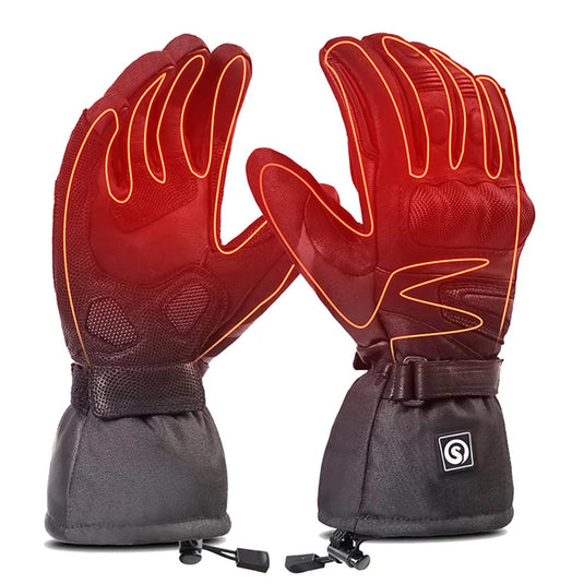 Heated Motorcycle Gloves detail view