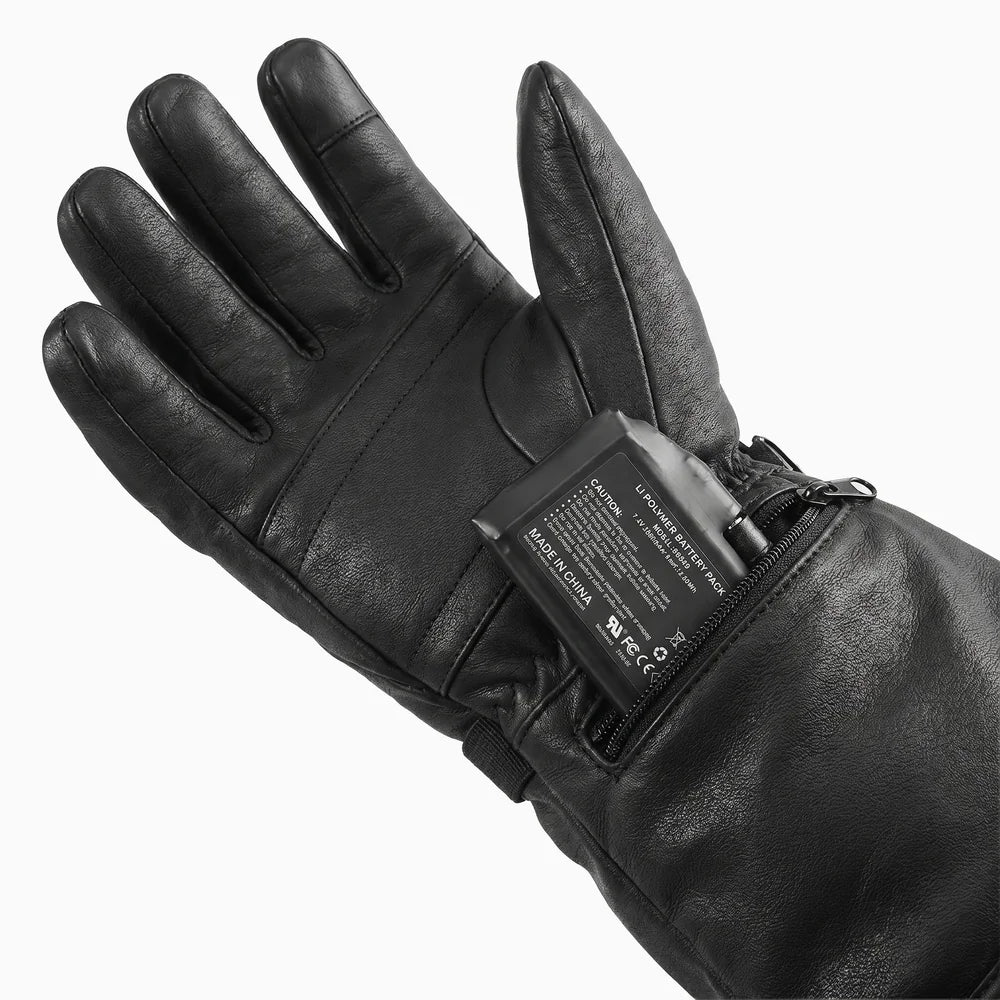 Rechargeable battery pack for Full Leather Heated Gloves