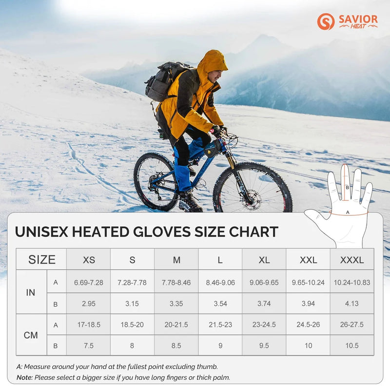 Load image into Gallery viewer, Breathable Heated Cycling Gloves detail view
