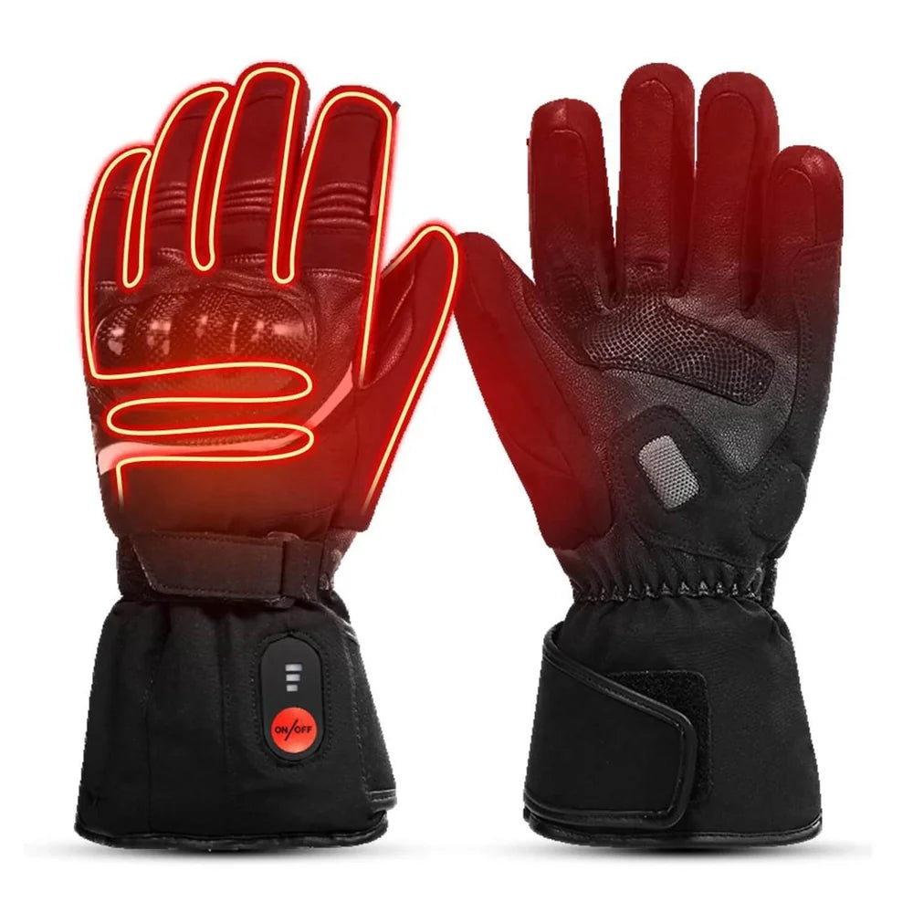 Heated Motorcycle Gloves detail view