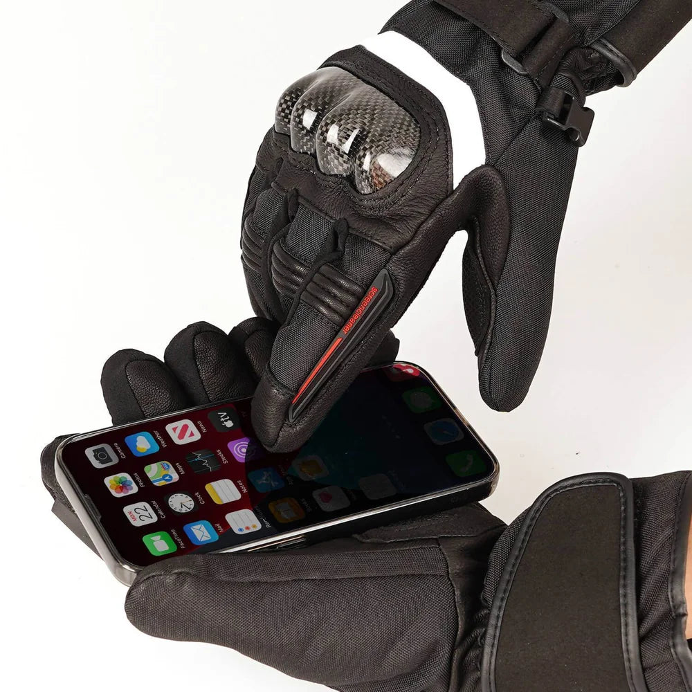 Heated Motorcycle Gloves detail view