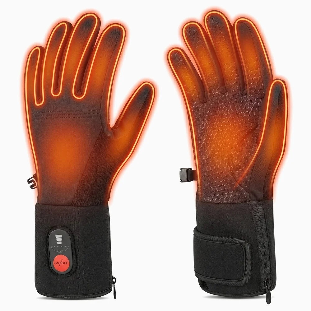 Thin Heated Gloves Anti Slip detail view