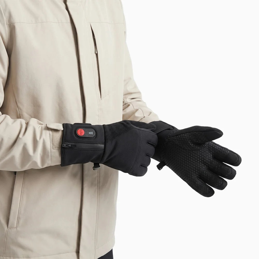 Thin Heated Gloves Anti Slip detail view
