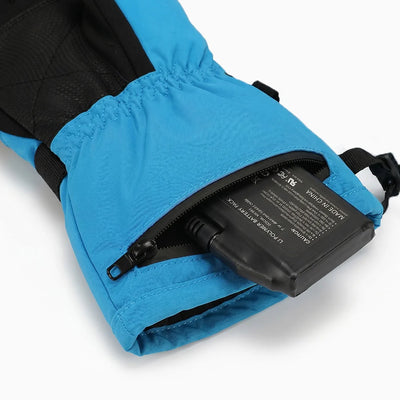 Rechargeable battery pack for Kids Heated Gloves Blue