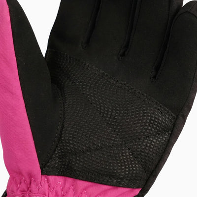 Anti-slip palm detail of Kids Heated Winter Gloves