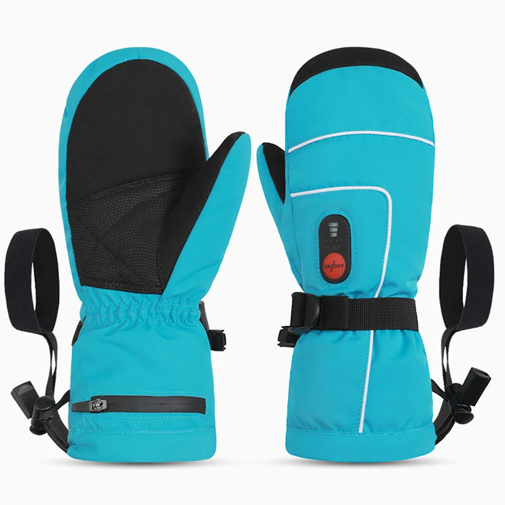 Rechargeable battery pack for Kids Heated Mittens Blue