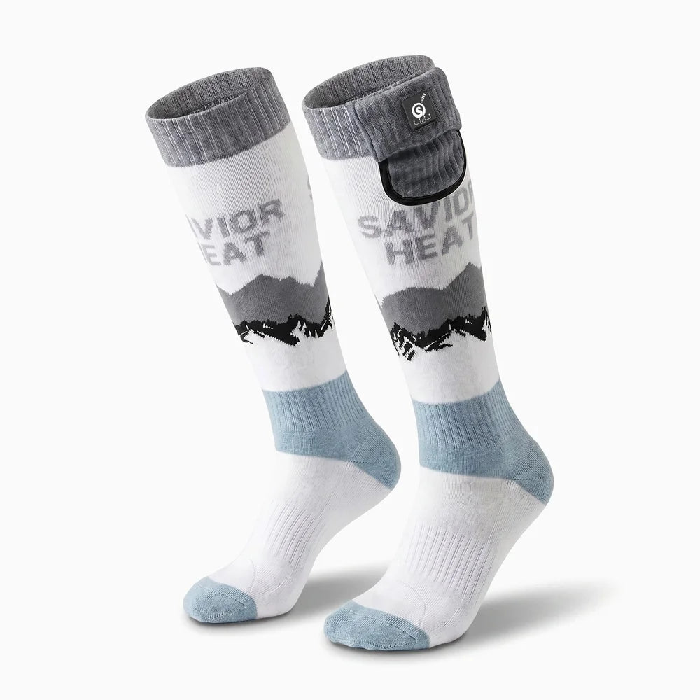 Merino Wool Heated Socks feature detail
