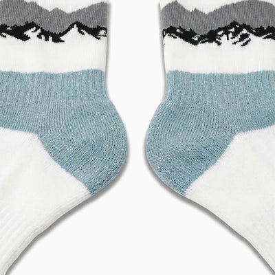 Reinforced heel and toe detail of Merino Wool Heated Socks