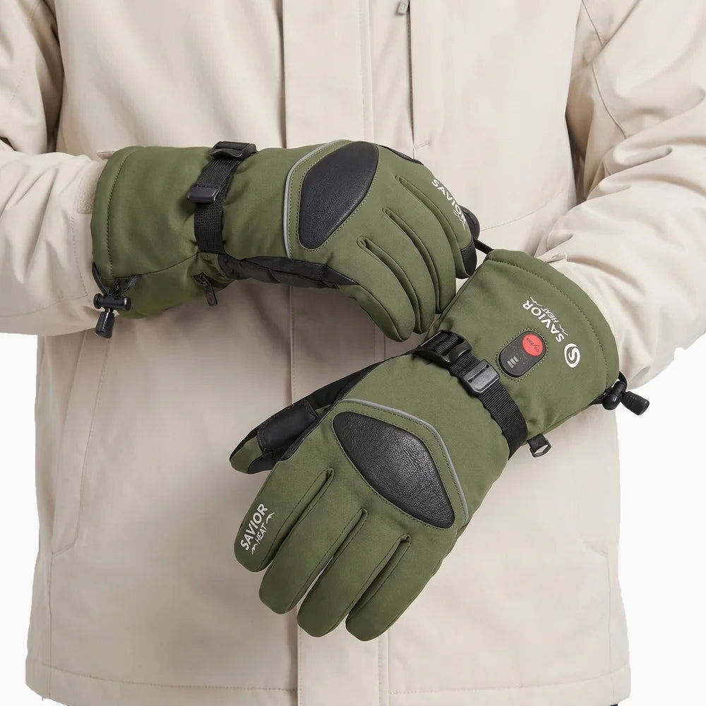 Heated Ski Gloves for skiing