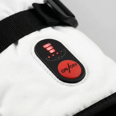 Heating zone coverage on Heated Snow Mittens