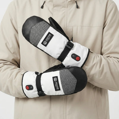 Waterproof windproof design of Heated Snow Mittens
