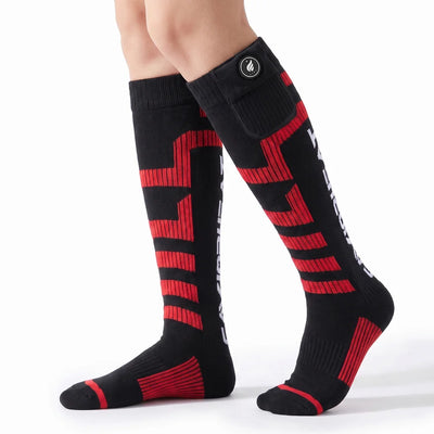Savior Heat Stable Fit Heated ski Socks delivering long-lasting warmth