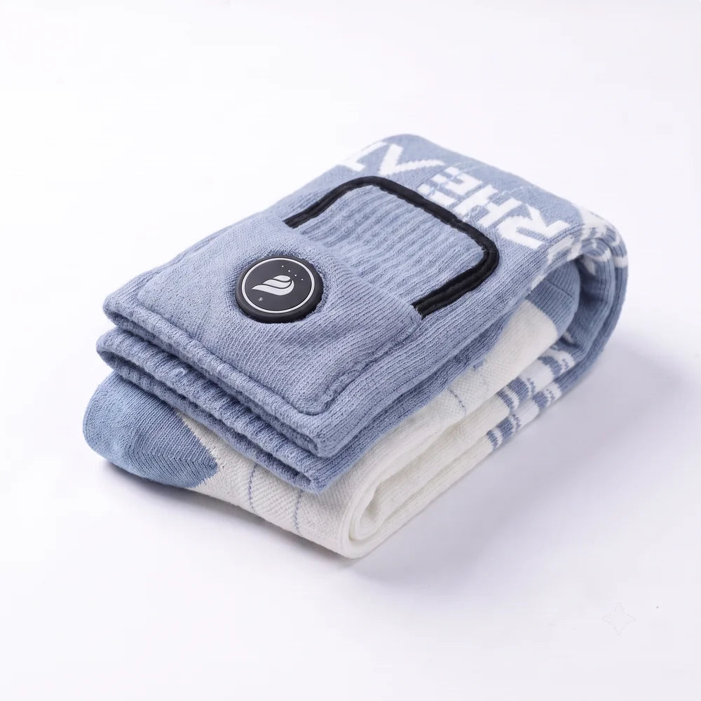 Savior Heat Heat-Transfer Arch Support Heated ski Socks delivering long-lasting warmth
