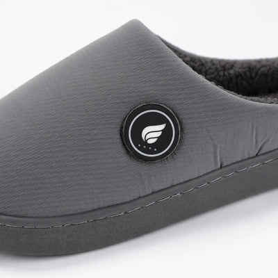 Savior Heat Easy Slip-On Heated Slippers powered by rechargeable battery