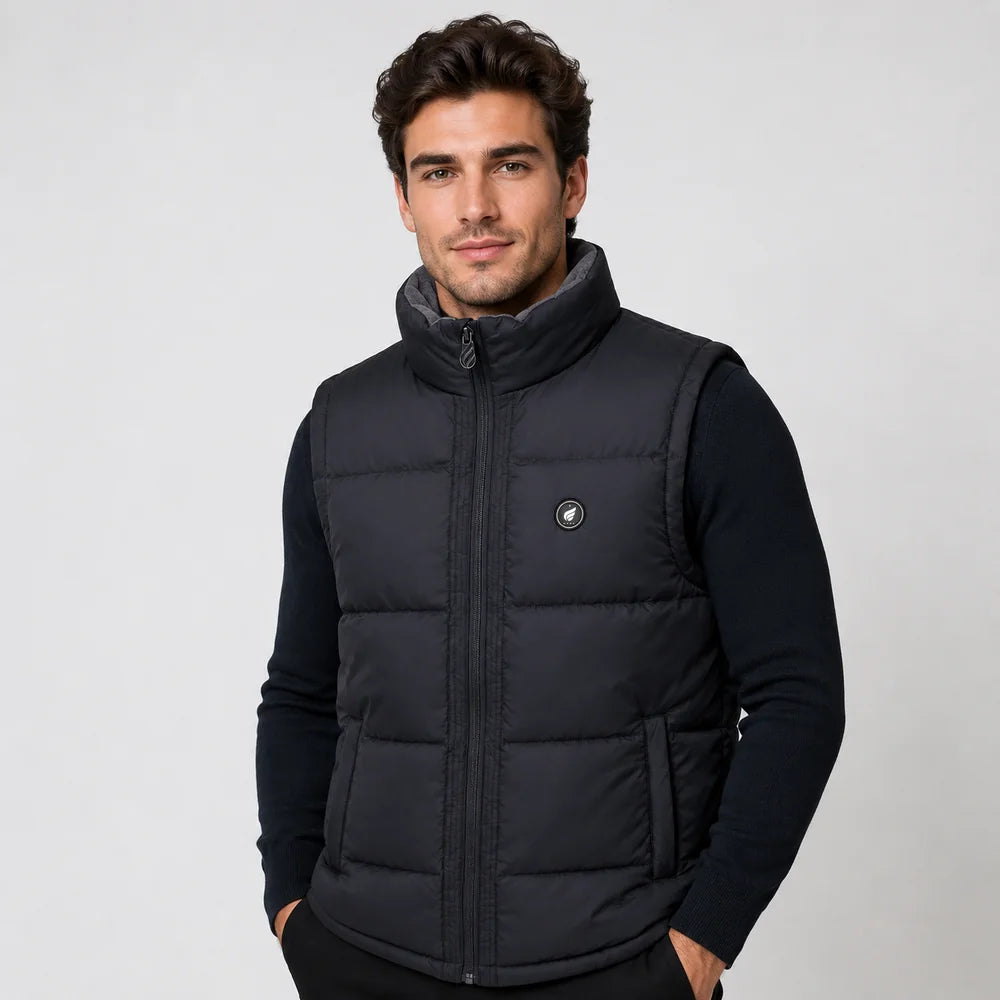 Savior Heat Men's Drawcord-Hem Heated Vest main product view