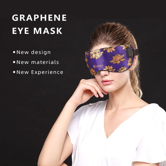 Silk Massage Heating Eye Mask Vibration