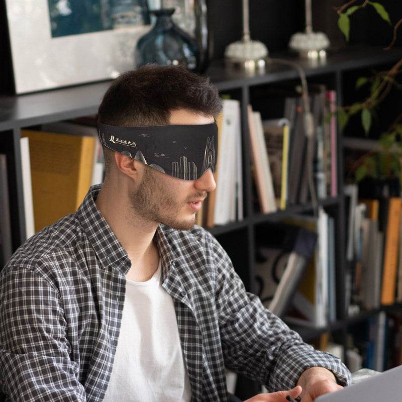 Cargue la imagen en el visor de la galería, Graphene Heated Eye Mask Massage Vibration
