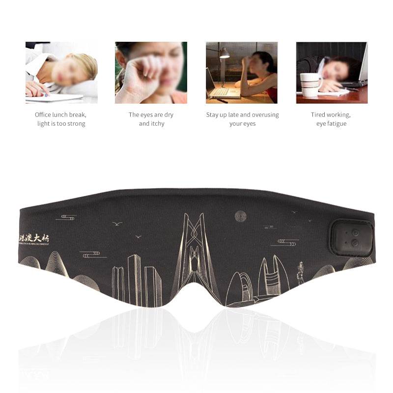 Chargez l&#39;image dans la visionneuse de la galerie, Graphene Heated Eye Mask Massage Vibration
