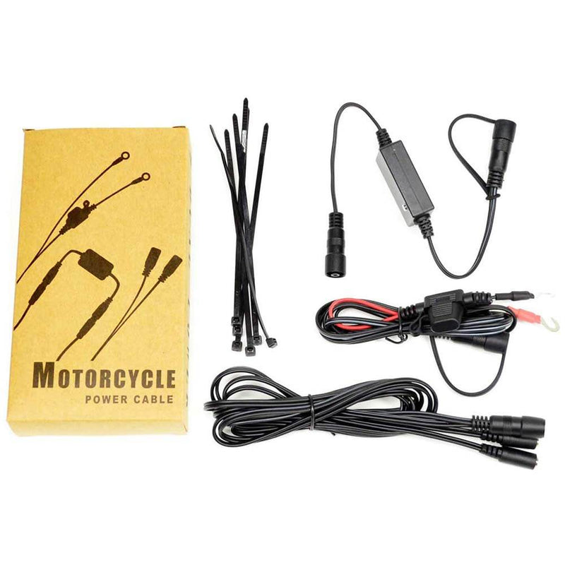 Cargue la imagen en el visor de la galería, 12V Motorcycle/Car Power Cable for Electric Heated Gloves
