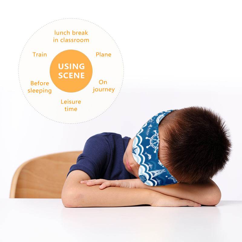 Laden Sie das Bild in Galerie -Viewer, Graphene Children&#39;s Heated Massage Eye Mask
