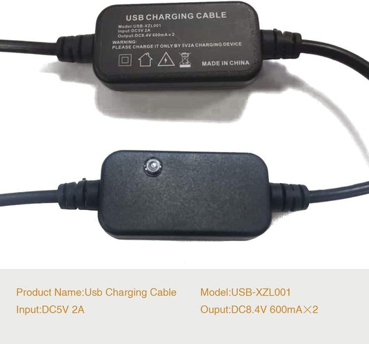 Salvador Cargador USB calentado para 7.4V 2200mah Batería Calefactable Guantes Mitones Liners Calcetines Sombreros Chaqueta Chaleco