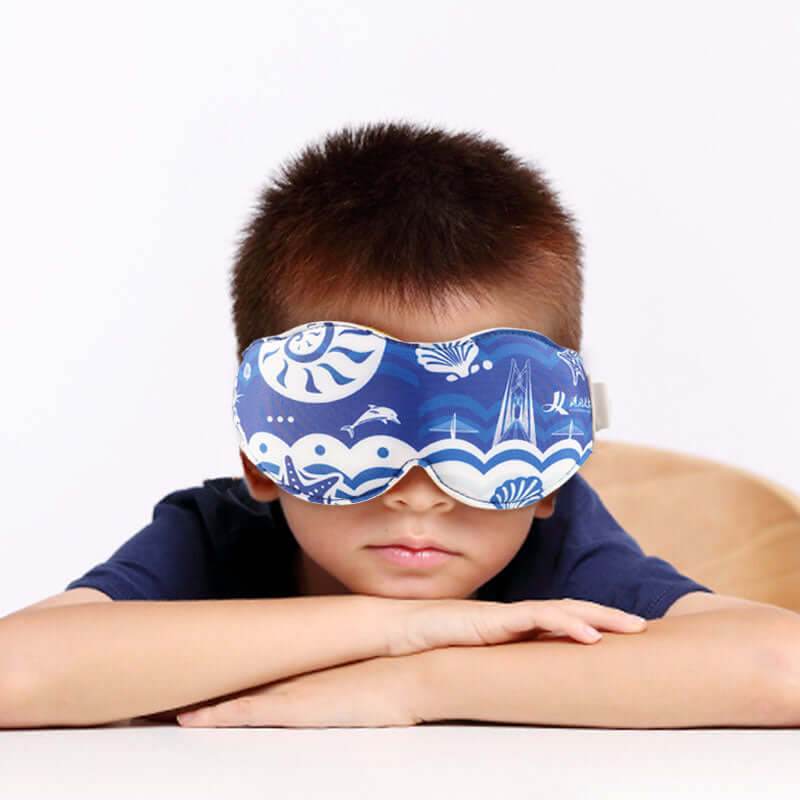 Laden Sie das Bild in Galerie -Viewer, Graphene Children&#39;s Heated Massage Eye Mask
