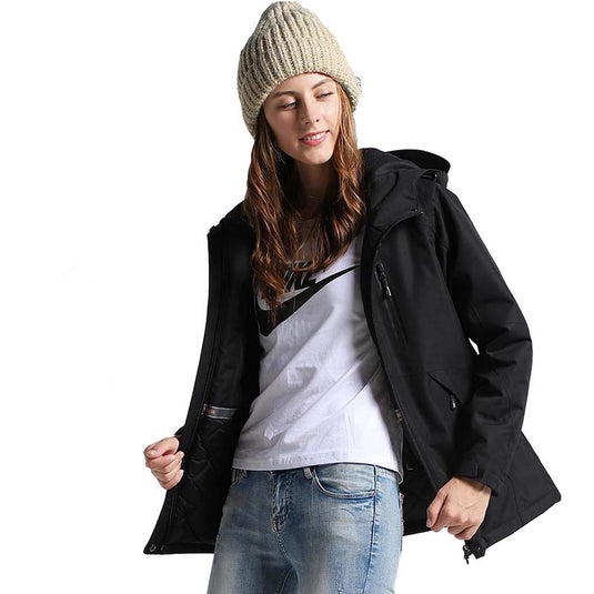Winter Heating Clothing USB Charging Heated Jacket, Women
