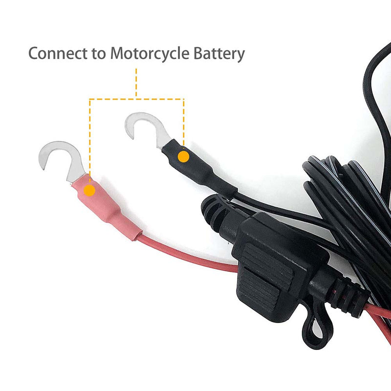 Cargue la imagen en el visor de la galería, 12V Motorcycle/Car Power Cable for Electric Heated Gloves
