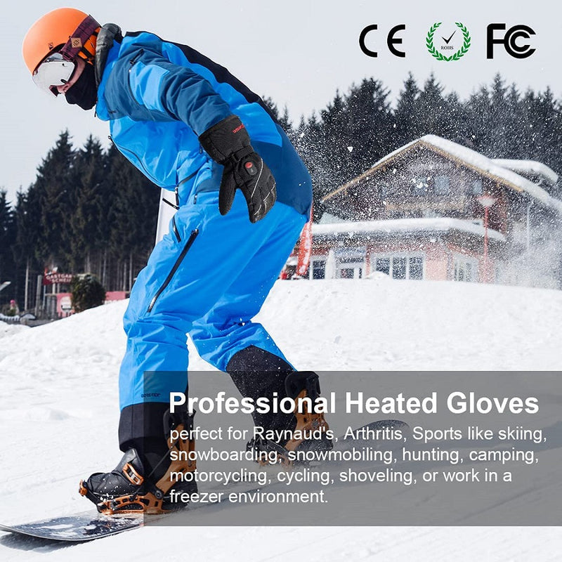 Load image into Gallery viewer, Savior Leather Waterproof Heated Gloves
