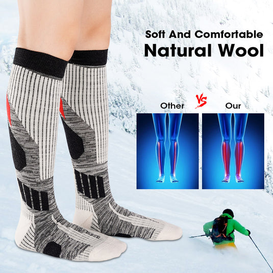 High Performance Ski Merino Wool Socks