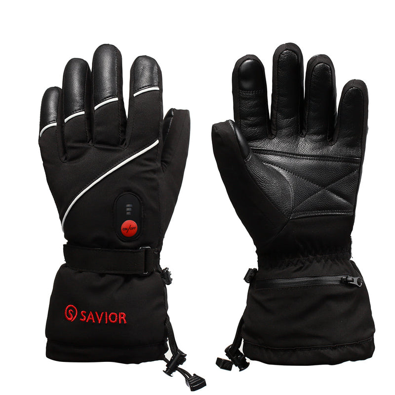 Load image into Gallery viewer, Savior Leather Waterproof Heated Gloves
