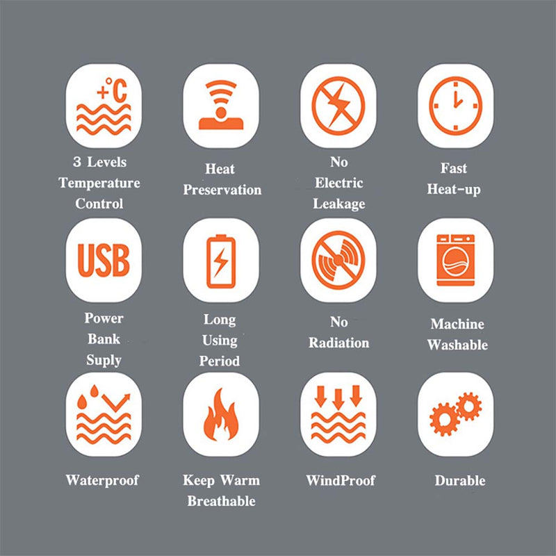 Load image into Gallery viewer, Winter Heating Clothing USB Charging Heated Jacket, Women
