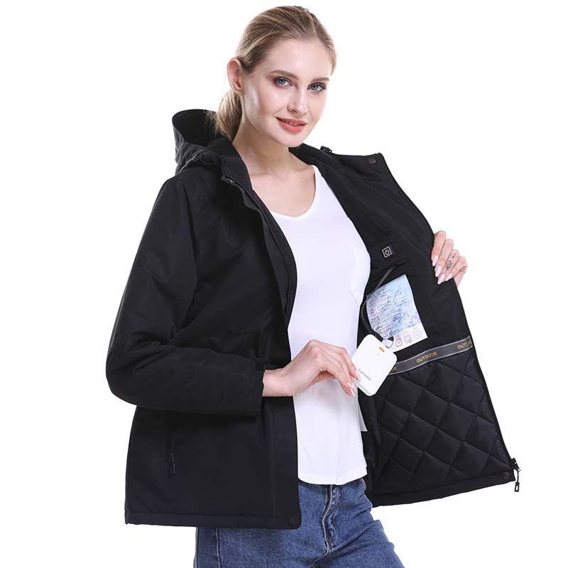 Load image into Gallery viewer, Winter Heating Clothing USB Charging Heated Jacket, Women
